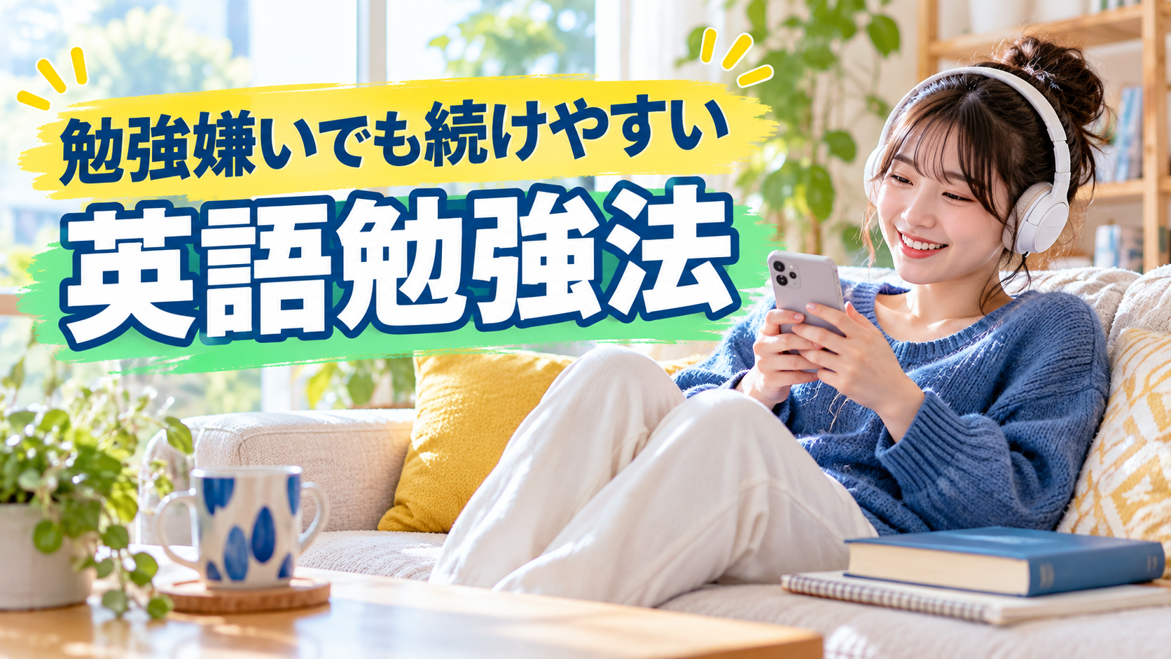 勉強嫌いでも続けやすい英語勉強法